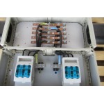 Installatiekast  ABB incl 2x zekeringhouder 160 Ampere.